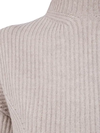 DEMI 高领罗纹毛衣