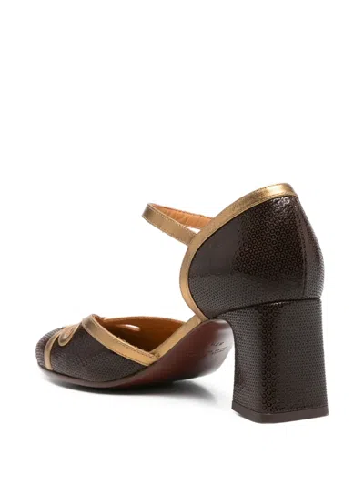 Chie Mihara 55mm Block-heel Buckled Pumps In Blue