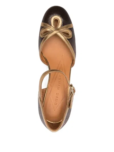 Chie Mihara 55mm Block-heel Buckled Pumps In Blue