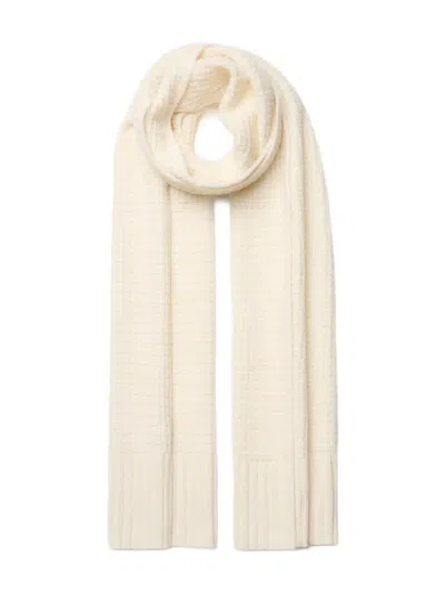 Fabiana Filippi Wool And Silk Scarf With Sequins In Neutral