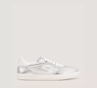 Stuart Weitzman Metallic Low Top Sneakers In Multi