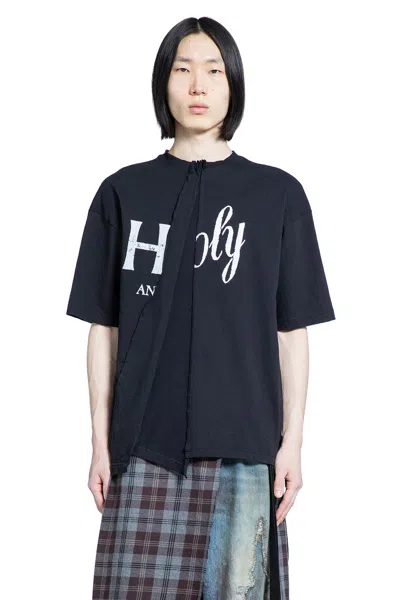 Ann Demeulemeester Hardon High Comfort Fit T-shirt In Black