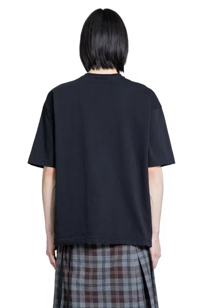 Ann Demeulemeester Hardon High Comfort Fit T-shirt In Black