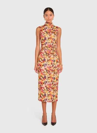 Amanda Uprichard Damira Maxi Dress In Multicolor In Multi