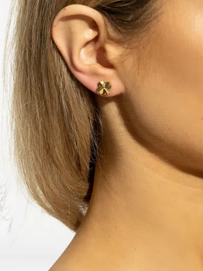 Kate Spade New York Spade Flower Stud Earrings In Gold