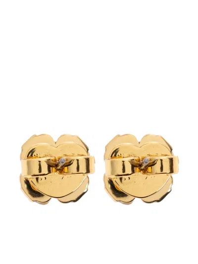 Kate Spade New York Spade Flower Stud Earrings In Gold
