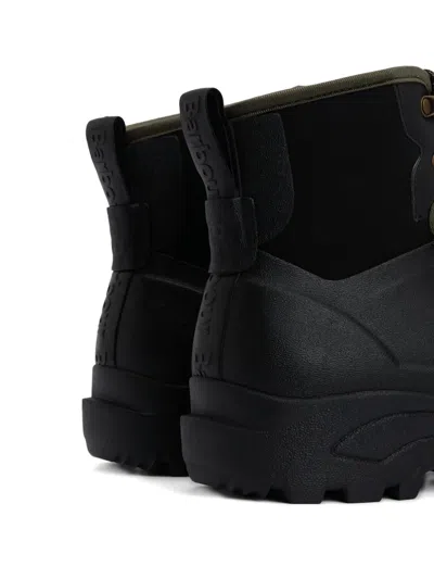 Barbour Men's Marlow Lace Up Welly Boots In Black