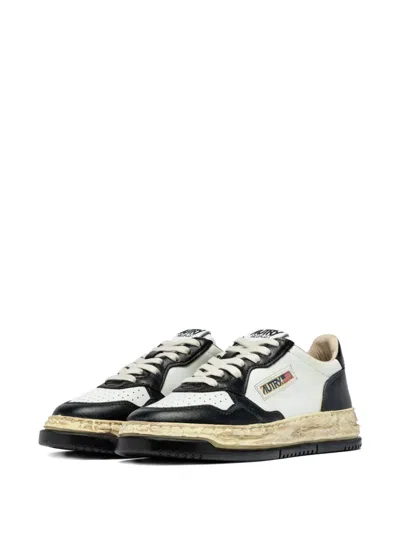 Autry Two-tone Leather Mihara Yasuhiro Sneakers In White
