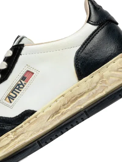 Autry Two-tone Leather Mihara Yasuhiro Sneakers In White