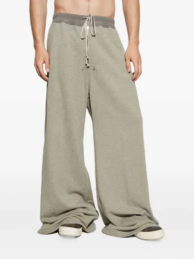 Rick Owens Drkshdw Wide-leg Trousers With Side And Back Pockets In Gray