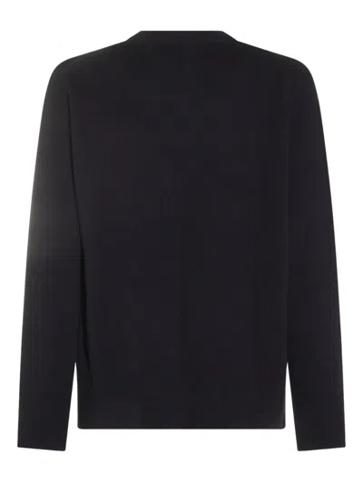 The Row Sibem Ribbed Wool Sweater In Black