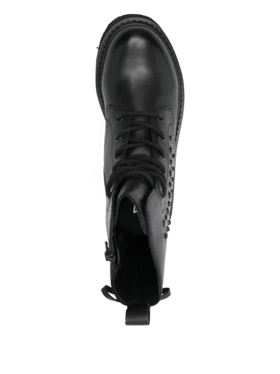 Cult Lace-up Studded Boots In Multi