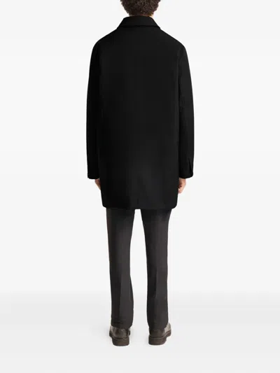 Fusalp Single-breasted Button Coat In Blue