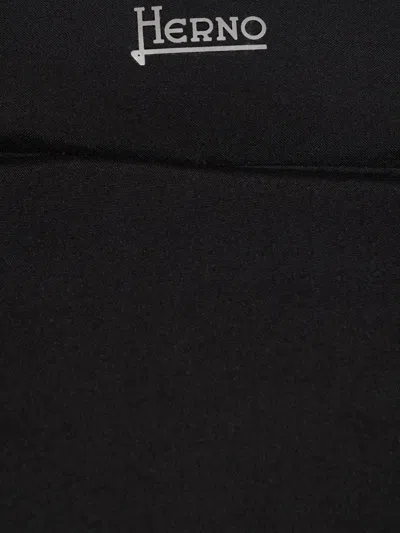 Herno Legend Man Puffer Midnight Blue Size 34 Polyamide In Black