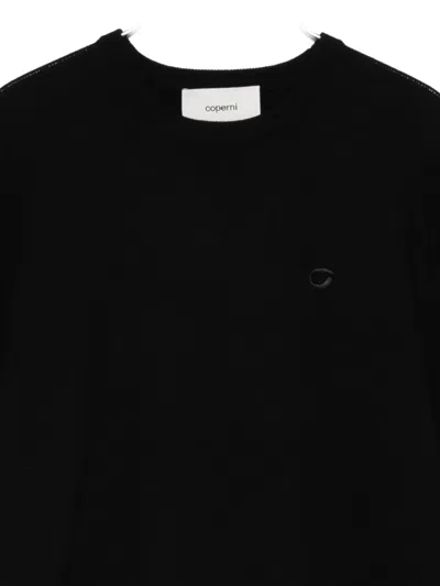 Coperni Logo-embroidered Wool Sweater In Multi