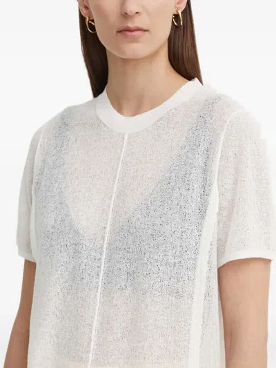 Aeron Knit Short-sleeve T-shirt In White