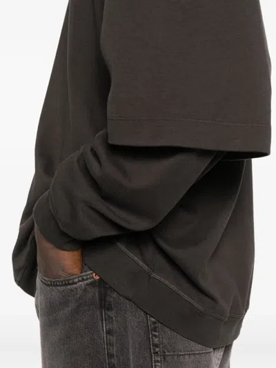 Darkpark Double-layered Crew-neck Sweatshirt In Multi