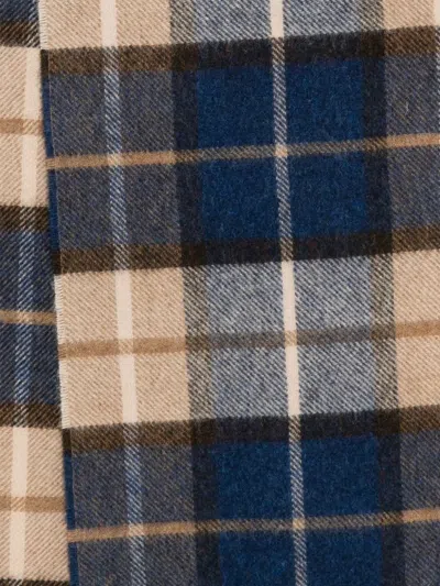 Norse Projects Moon Checked Scarf In Black