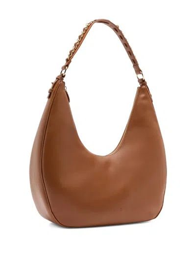 Liu •jo Large Hobo Bag With Chain In Blue