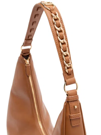 Liu •jo Large Hobo Bag With Chain In Blue