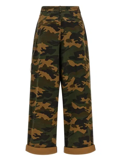 Darkpark Danielle Camouflage-print Trousers In Multi