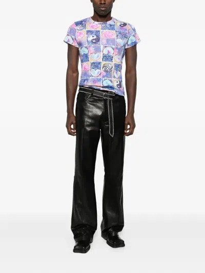 Martine Rose Graphic-print T-shirt In Multi
