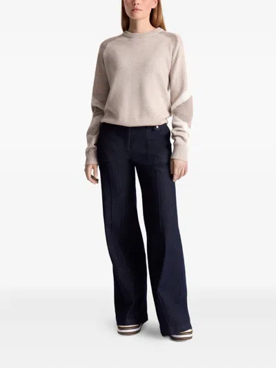 Fusalp Colour-block Wool Sweat In Multi