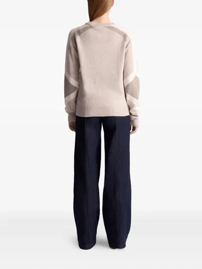 Fusalp Colour-block Wool Sweat In Multi