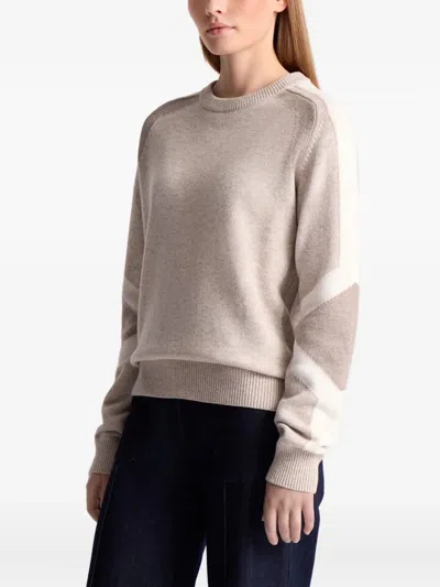 Fusalp Colour-block Wool Sweat In Multi
