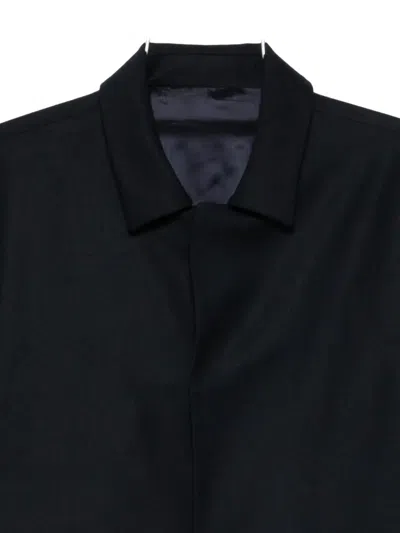 羊毛衬衫式夹克