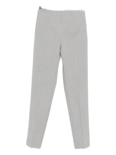 Pt Torino Tailored Light Grey Trousers In Gray