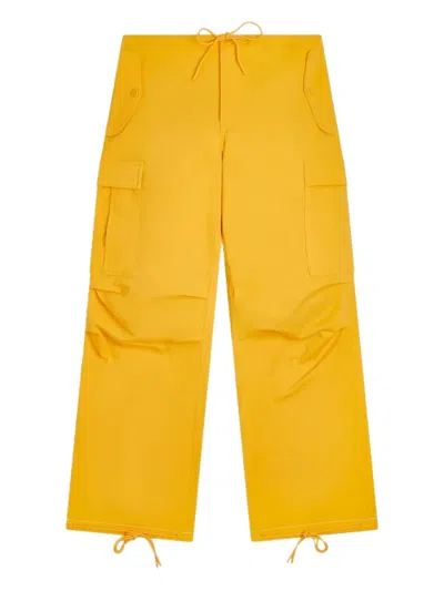 Gallery Dept. Theo Drawstring Cargo Pants In Yellow