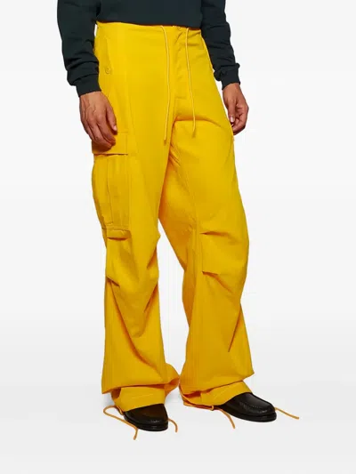 Gallery Dept. Theo Drawstring Cargo Pants In Yellow