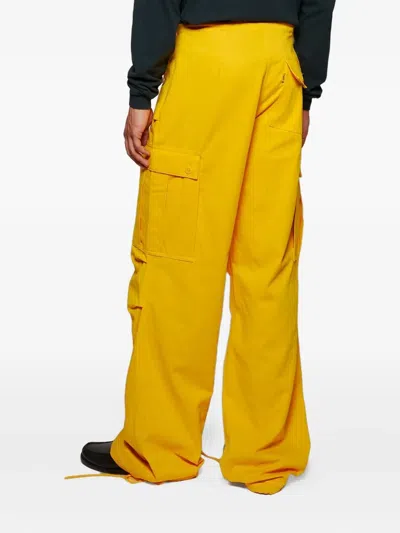 Gallery Dept. Theo Drawstring Cargo Pants In Yellow