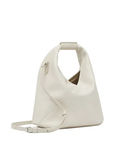 Mm6 Maison Margiela Japanese Crossbody Bag Buttercream In White