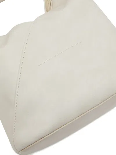 Mm6 Maison Margiela Japanese Crossbody Bag Buttercream In White