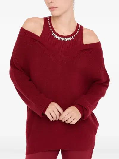 Liu •jo Sweater Liu Jo Woman Color Ruby In Red