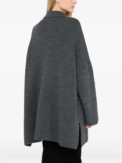 Liu •jo Wool Coat In Gray