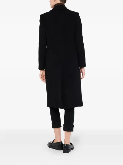 Liu •jo Liu Jo Better Wool Coat In Black
