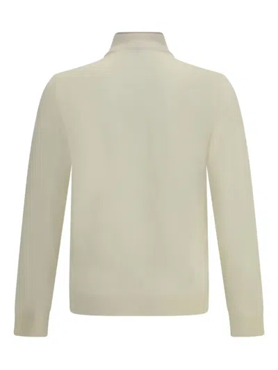 Cruna Mock-neck Long-sleeved Sweater In Neutral
