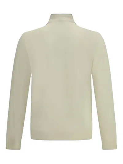 Cruna Mock-neck Long-sleeved Sweater In Neutral