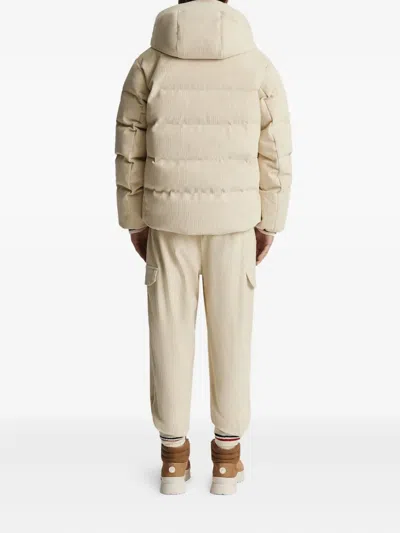 Fusalp Velvet Puffer Jacket Atila In Neutral