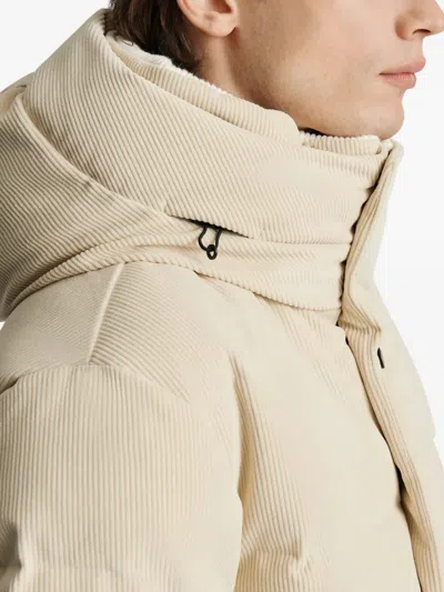 Fusalp Velvet Puffer Jacket Atila In Neutral