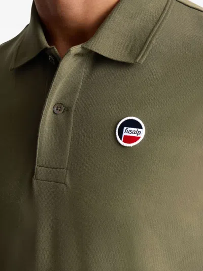 Fusalp Elbin Short-sleeve Polo Shirt In Green