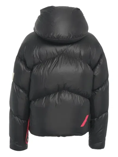 After Label Cropped Quilted Down Jacket In Black