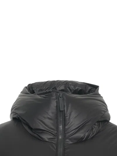 After Label Cropped Quilted Down Jacket In Black