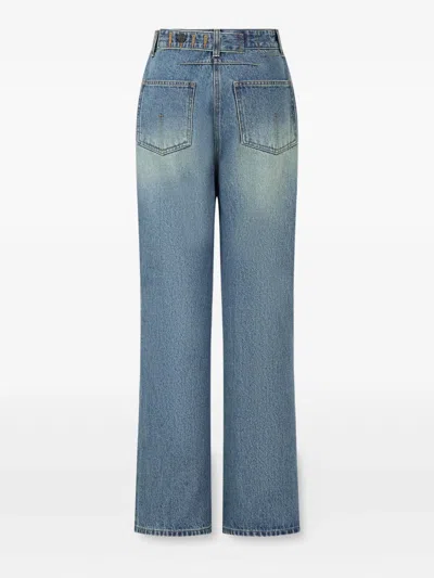 Studio Tomboy Five-pocket Design Jeans In Blue