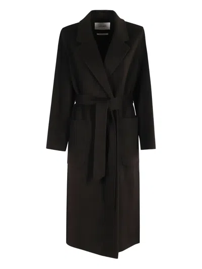 Ivy & Oak Coat Ivy Oak Woman Color Brown In Black