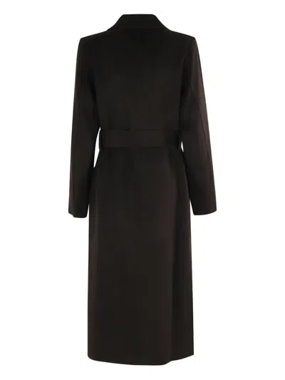 Ivy & Oak Coat Ivy Oak Woman Color Brown In Black