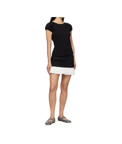 Aeyde Uma Eyelet Mary Jane Ballet Flats In Multi